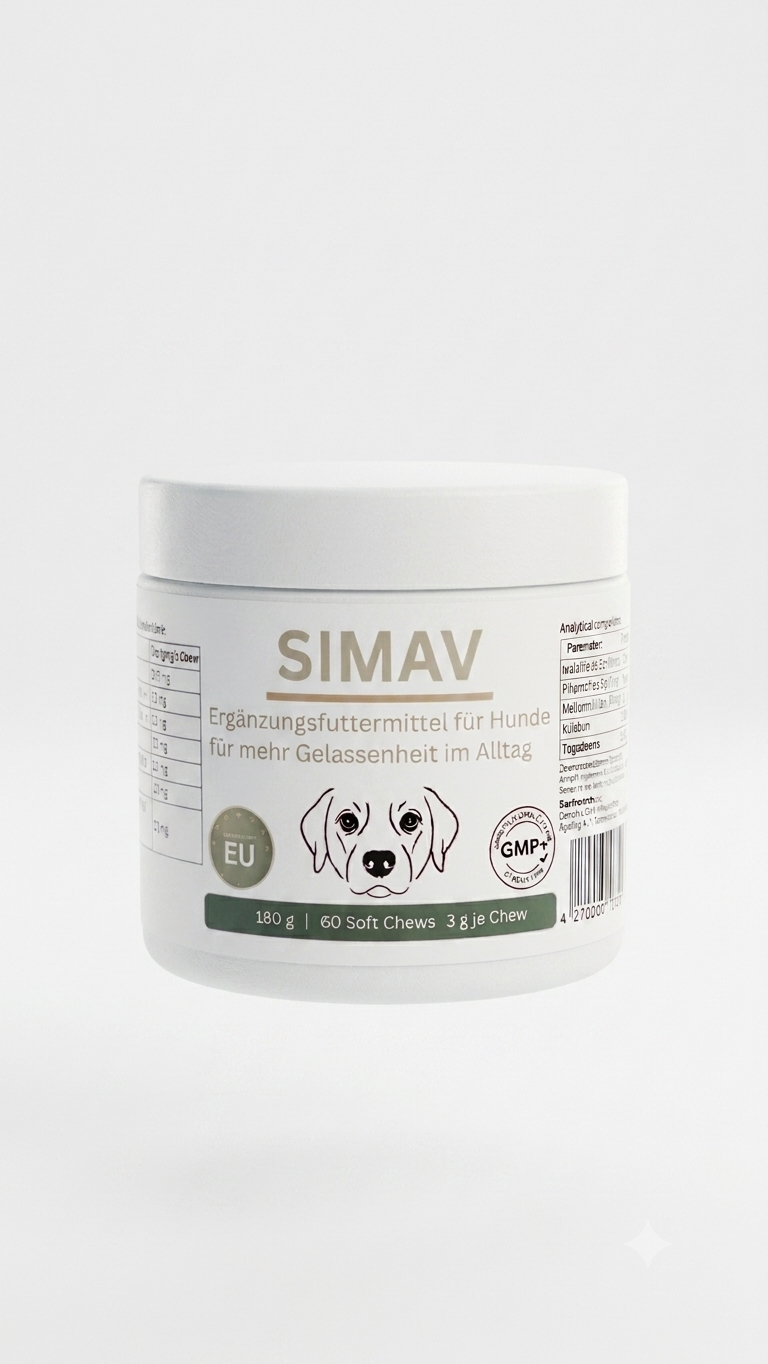 SIMAV Calming Soft Chews Glas